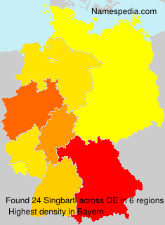 Surname Singbartl in Germany Surname Singbartl in Germany