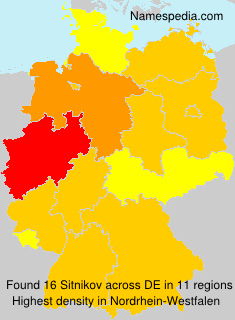 Surname Sitnikov in Germany Surname Sitnikov in Germany