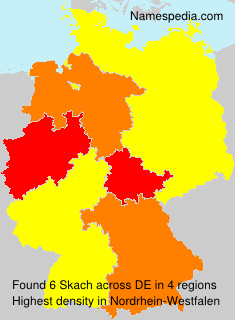 Surname Skach in Germany Surname Skach in Germany