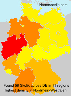 Surname Skolik in Germany Surname Skolik in Germany