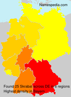 Surname Skrabal in Germany Surname Skrabal in Germany