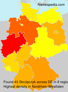 Surname Skrzipczyk in Germany Surname Skrzipczyk in Germany