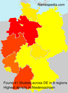 Surname Skubski in Germany Surname Skubski in Germany