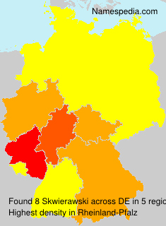 Surname Skwierawski in Germany Surname Skwierawski in Germany