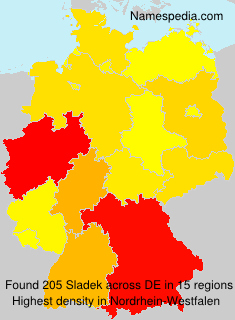 Surname Sladek in Germany Surname Sladek in Germany