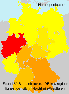 Surname Slatosch in Germany Surname Slatosch in Germany