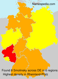 Surname Smolinsky in Germany Surname Smolinsky in Germany