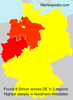 Surname Smoor in Germany Surname Smoor in Germany