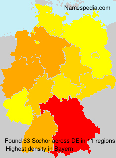 Surname Sochor in Germany Surname Sochor in Germany