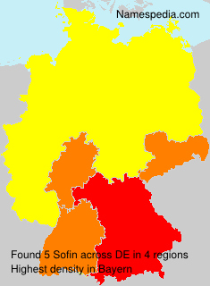 Surname Sofin in Germany Surname Sofin in Germany