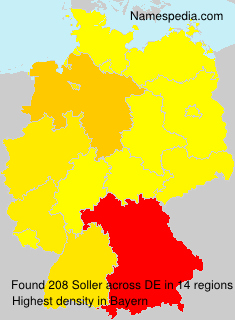 Surname Soller in Germany Surname Soller in Germany