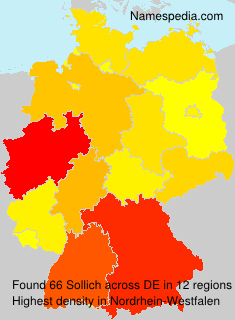 Surname Sollich in Germany Surname Sollich in Germany