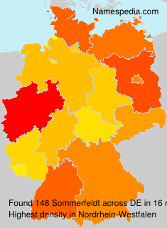 Surname Sommerfeldt in Germany Surname Sommerfeldt in Germany