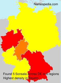 Surname Sonsala in Germany Surname Sonsala in Germany