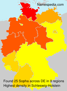 Surname Sopha in Germany Surname Sopha in Germany