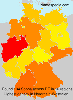 Surname Soppa in Germany Surname Soppa in Germany