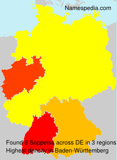 Surname Soppelsa in Germany Surname Soppelsa in Germany