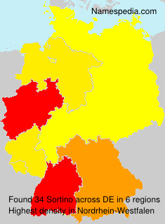 Surname Sortino in Germany Surname Sortino in Germany