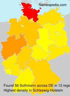 Surname Sothmann in Germany Surname Sothmann in Germany