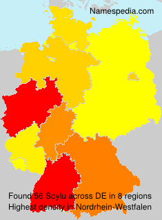 Surname Soylu in Germany Surname Soylu in Germany