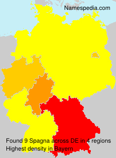 Surname Spagna in Germany Surname Spagna in Germany