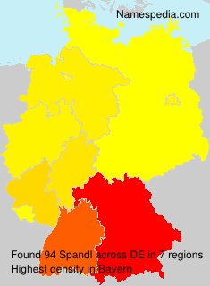 Surname Spandl in Germany Surname Spandl in Germany