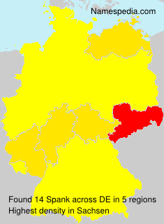 Surname Spank in Germany Surname Spank in Germany