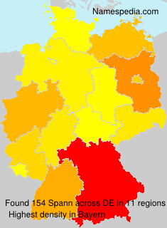Surname Spann in Germany Surname Spann in Germany