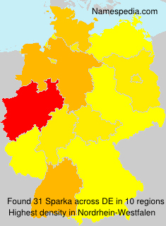 Surname Sparka in Germany Surname Sparka in Germany