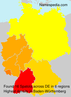 Surname Spatola in Germany Surname Spatola in Germany