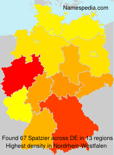 Surname Spatzier in Germany Surname Spatzier in Germany