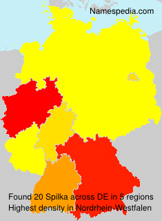 Surname Spilka in Germany Surname Spilka in Germany