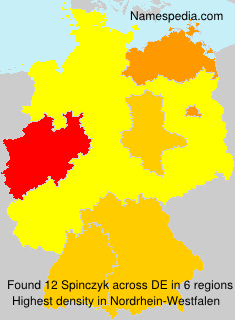 Surname Spinczyk in Germany Surname Spinczyk in Germany