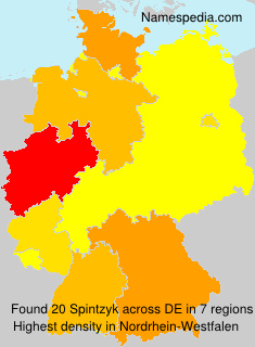 Surname Spintzyk in Germany Surname Spintzyk in Germany