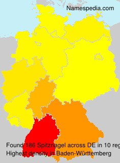 Surname Spitznagel in Germany Surname Spitznagel in Germany