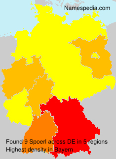 Surname Spoerl in Germany Surname Spoerl in Germany