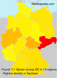 Surname Spreer in Germany Surname Spreer in Germany