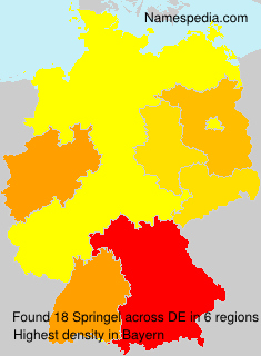 Surname Springel in Germany Surname Springel in Germany