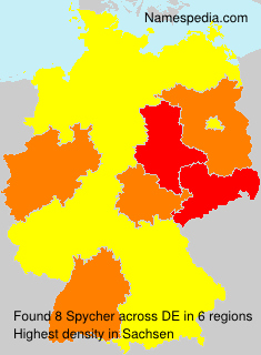 Surname Spycher in Germany Surname Spycher in Germany
