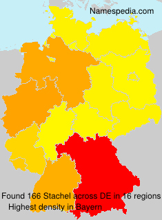 Surname Stachel in Germany Surname Stachel in Germany