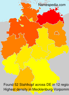 Surname Stahlkopf in Germany Surname Stahlkopf in Germany
