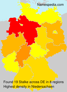 Surname Stalke in Germany Surname Stalke in Germany