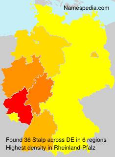 Surname Stalp in Germany Surname Stalp in Germany