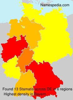 Surname Stamatis in Germany Surname Stamatis in Germany