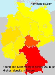 Surname Stammberger in Germany Surname Stammberger in Germany