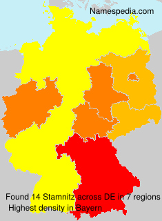 Surname Stamnitz in Germany Surname Stamnitz in Germany