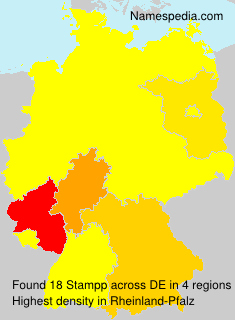 Surname Stampp in Germany Surname Stampp in Germany