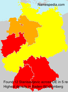 Surname Stanisavljevic in Germany Surname Stanisavljevic in Germany