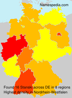 Surname Stanski in Germany Surname Stanski in Germany