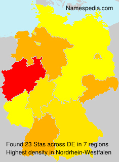 Surname Stas in Germany
